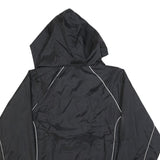 PUMA Mens Black Lightweight Zip Jacket M Polyester Blend Plain Jogging Sports