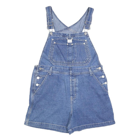CALVIN KLEIN JEANS Womens Blue Denim Dungarees Regular Fit Cotton Size M W36 L5