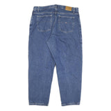 TOMMY HILFIGER Womens Jeans Blue Relaxed Straight Denim Medium W36 L27 Classic