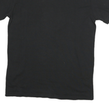 HARD ROCK CAFE Mens Black Paris Graphic T-Shirt S Short Sleeve Crew Neck Classic