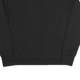 FILA Womens Black Crystal Logo Crew Neck XS Sweatshirt Cotton Blend Casual