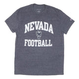 CHAMPION Mens Grey Nevada Football Graphic T-Shirt M Short Sleeve Crew Neck