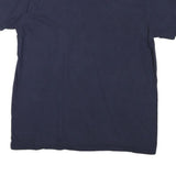 NFL Mens Navy Chicago Bears Graphic T-Shirt L Short Sleeve Round Neck Cotton