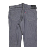 LEVI'S 511 Slim Mens Jeans Grey Slim Skinny Denim W36 L28 Comfortable Zip Fly