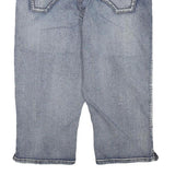 FLAVOURS Womens Shorts Blue Casual M W28 Cotton Blend Denim Pocket Detail