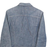 LEVI'S Womens Blue Denim Jacket S Cotton Classic Button Closure Casual