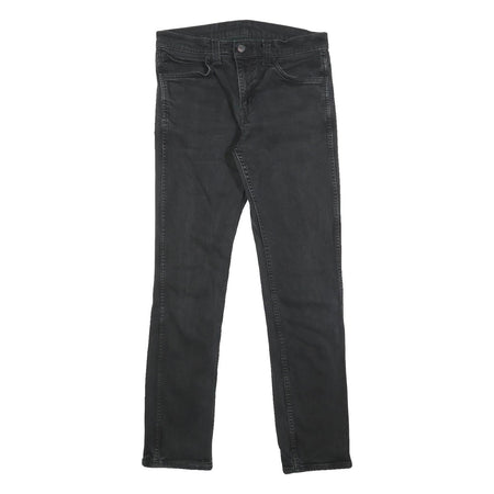 LEVI'S 511 Slim Mens Jeans Black Slim Skinny Denim Medium W32 L34 Skinny Fit