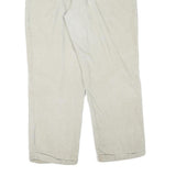 NAUTICA Mens Relaxed Cotton Blend Beige Zip Trousers W34 L30 Casual Classic