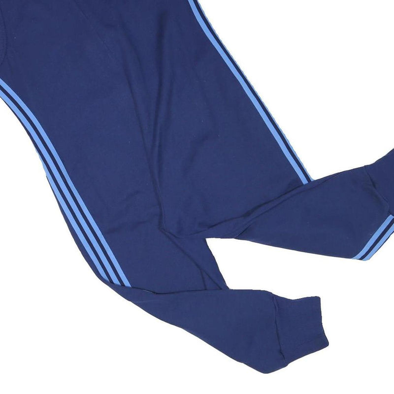 ADIDAS Womens Blue Polyester Blend Dungarees Regular Fit M W33 L20 Sportswear