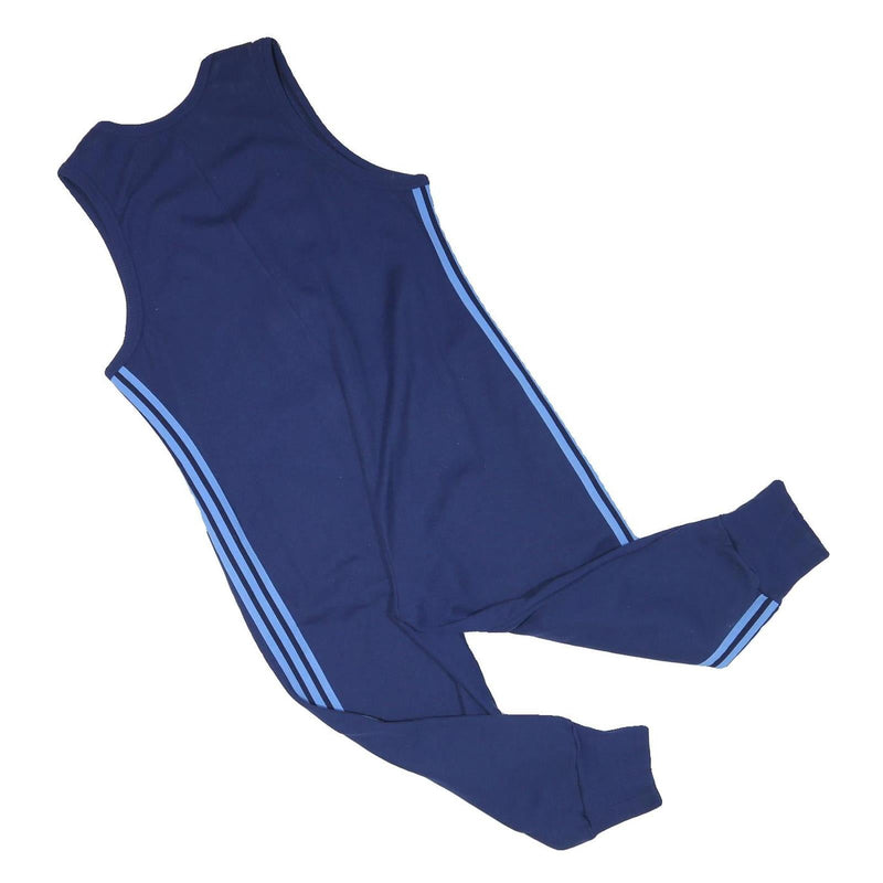 ADIDAS Womens Blue Polyester Blend Dungarees Regular Fit M W33 L20 Sportswear