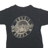 BRAVADA Mens Black Guns N Roses Graphic T-Shirt M Short Sleeve Crew Neck