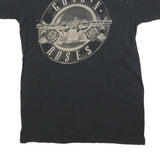 BRAVADA Mens Black Guns N Roses Graphic T-Shirt M Short Sleeve Crew Neck