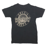 BRAVADA Mens Black Guns N Roses Graphic T-Shirt M Short Sleeve Crew Neck