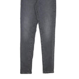 LEVI'S Womens Jeans Black Slim Skinny Denim W26 L30 Zip Cotton Blend