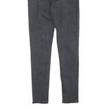 LEVI'S Womens Jeans Black Slim Skinny Denim W26 L30 Zip Cotton Blend