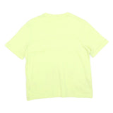 REEBOK Womens Yellow Graphic T-Shirt S Short Sleeve Crew Neck Casual