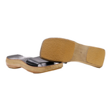 MNG Slider Sandals Black Leather Womens UK 6