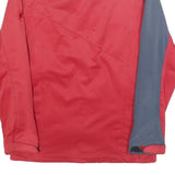 MAMMUT Mens Red & Grey Outdoor Jacket M Polyester Athletic Zip