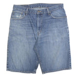 LEVI'S Mens Denim Blue Casual Shorts M W34 Cotton Blend Comfortable Stylish