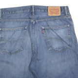 LEVI'S Mens Denim Blue Casual Shorts M W34 Cotton Blend Comfortable Stylish