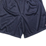 CHAMPION Mens Shorts Navy Blue Sports XL W34 Polyester Mesh Athletic