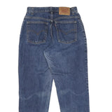 LEVI'S 550 Straight Womens Jeans Blue Denim Regular Fit Cotton W30 L30 Zip