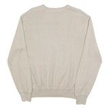 POLO RALPH LAUREN Mens Beige Plain Crew Neck Basic Knit Cotton Jumper M Casual