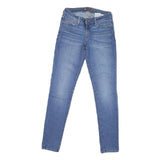 LEVI'S Womens Jeans Blue Slim Skinny Denim Light W28 L31 Stretch Zip