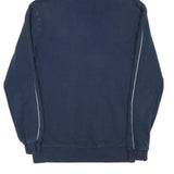 ELLESSE Mens Navy Blue Hoodie S Cotton Blend Casual Pullover Sweatshirt