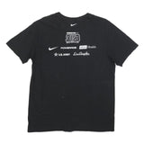 NIKE Mens Black Level Up Graphic T-Shirt M Short Sleeve Crew Neck Sports