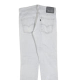 LEVI'S 511 Slim Mens Jeans Light Denim W30 L32 Cotton Blend Zip Slim Fit