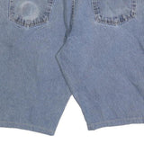 WRANGLER Mens Denim Blue Casual Shorts L W36 Comfortable Cotton Blend