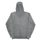 CARHARTT Mens Grey Hoodie M Cotton Blend Workwear Graphic Print