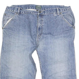 EAGLE Mens Denim Blue Casual Shorts XL W38 Cotton Blend Relaxed Fit Pockets