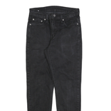 LEVI'S Mens Slim Black Skinny Denim Dark W30 L29 531 Zip Cotton Jeans