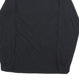 RUSSELL ATHLETIC Mens Black Churchill Physical Education Long Sleeve Crew Neck