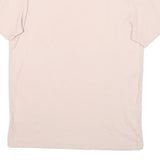 LACOSTE Mens Pink Graphic T-Shirt M Short Sleeve Crew Neck Hyeres Print