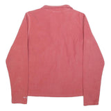 THE NORTH FACE Womens Rose Plain Pullover Quarter Zip Basic Knit Jumper M Casual