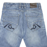 JOANSY JEANS Womens Denim Blue Casual Shorts M W33 Stylish Pockets