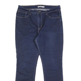 LEVI'S 724 Womens Jeans Blue Regular Straight Denim Medium Wash W32 L30