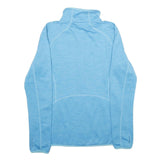 COLUMBIA Womens Blue Zip Jacket M Polyester Plain Lightweight Outdoor Activewear