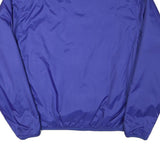 CHAMPION Mens Blue Outdoor Jacket M Polyester Blend Plain Zip Pockets Stand-Up
