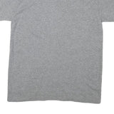 CAMPUS UNITED Mens Grey College Graphic T-Shirt M Short Sleeve Crew Neck Cotton