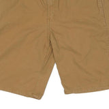 DICKIES Mens Shorts Beige Casual Cotton Blend L W34 Workwear Utility Pocket