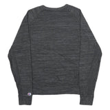 CHAMPION Mens Grey Sweatshirt Crew Neck L Cotton Blend Pullover Casual