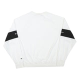 CHAMPION Mens Black Pullover Crew Neck Sweatshirt L Regular Fit Jersey Polyester