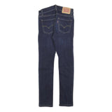 LEVI'S 519 Boys Slim Jeans Dark Denim Cotton Blend W27 L27 Stylish Stretch Fit