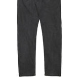 LEVI'S Mens Jeans Black Regular Straight Denim Medium W33 L31 Stylish Zip