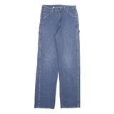 DICKIES Mens Blue Regular Fit Straight Denim Jeans W28 L32 Workwear Style