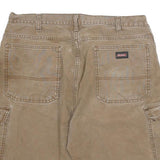 DICKIES Mens Shorts Brown Casual Cargo Plain 2XL W34 Workwear Durable